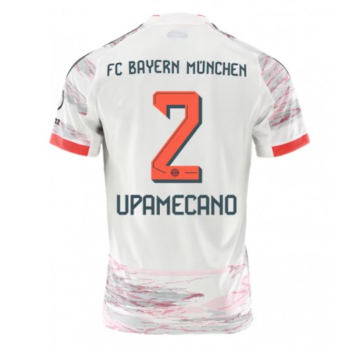 Bayern Munich Dayot Upamecano #2 Replica Away Shirt 2025-26 Short Sleeve Bayern Munich Dayot Upamecano #2 Replica Away Shirt 2025-26 Short Sleeve